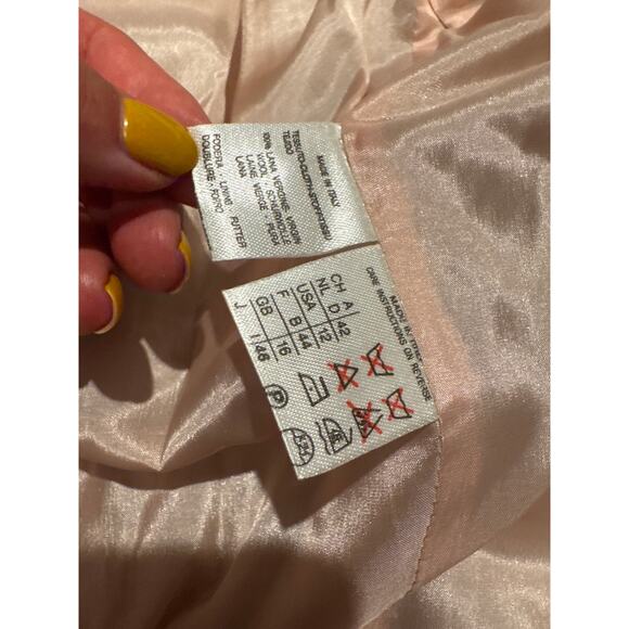 MaxMara Houndstooth Wool Blend Blazer -(AS IS) - Picture 8 of 9